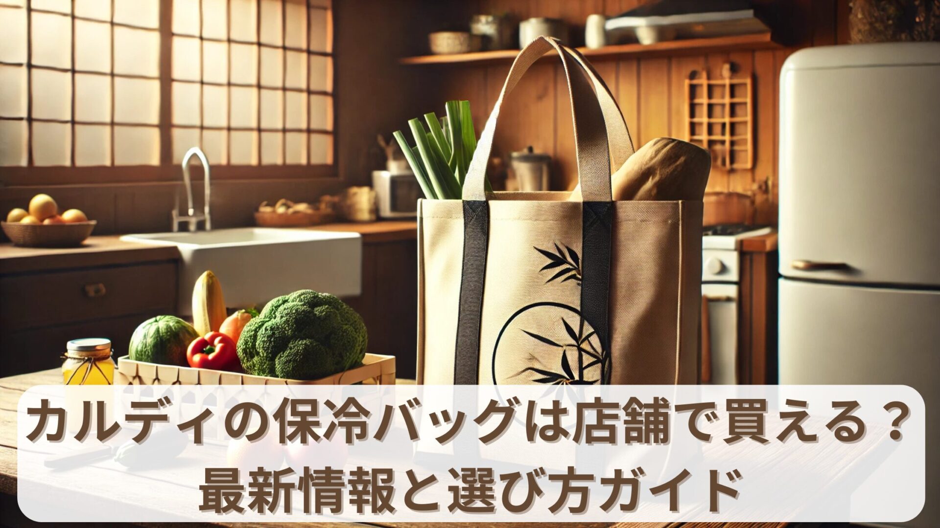 カルディの保冷バッグは店舗で買える？最新情報と選び方ガイド