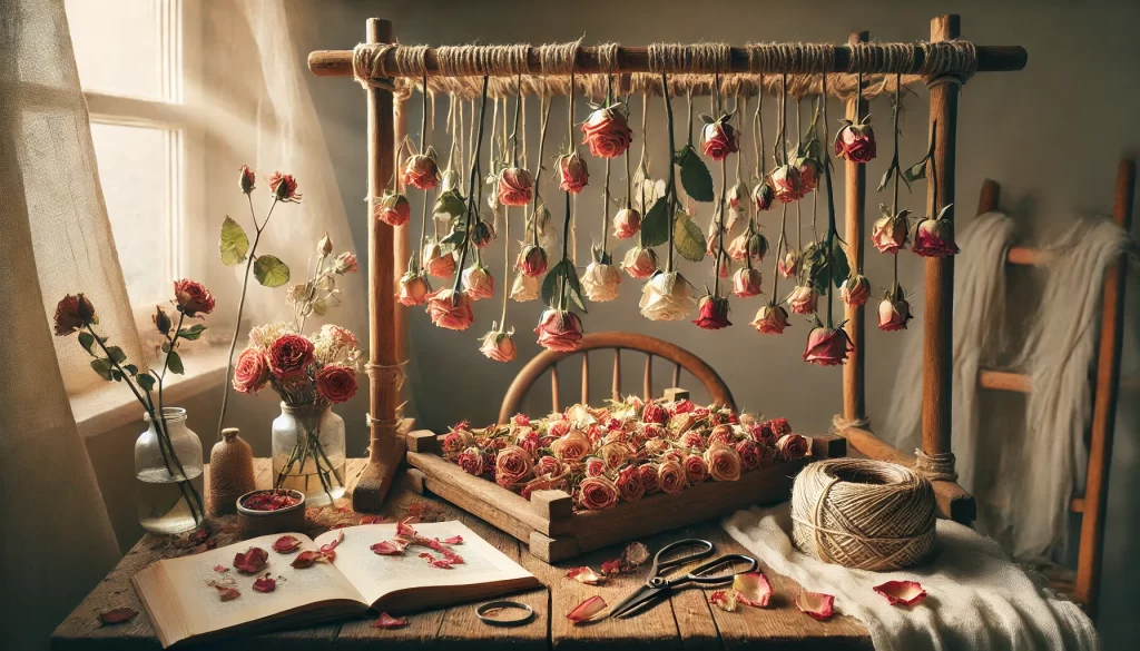 バラのドライフラワーが黒くなる理由とは？綺麗に仕上げるコツと対策