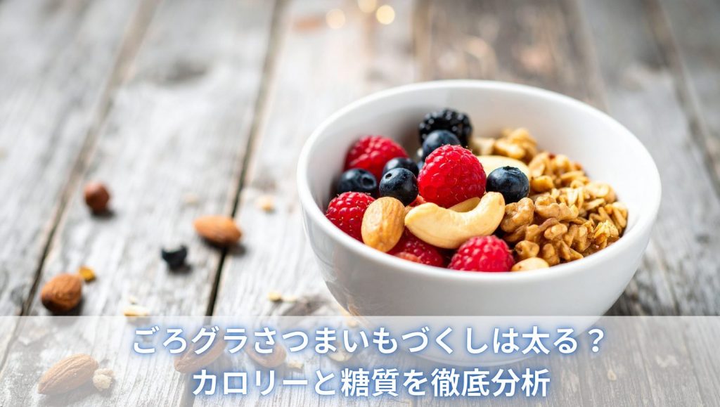 ごろグラさつまいもづくしは太る？カロリーと糖質を徹底分析