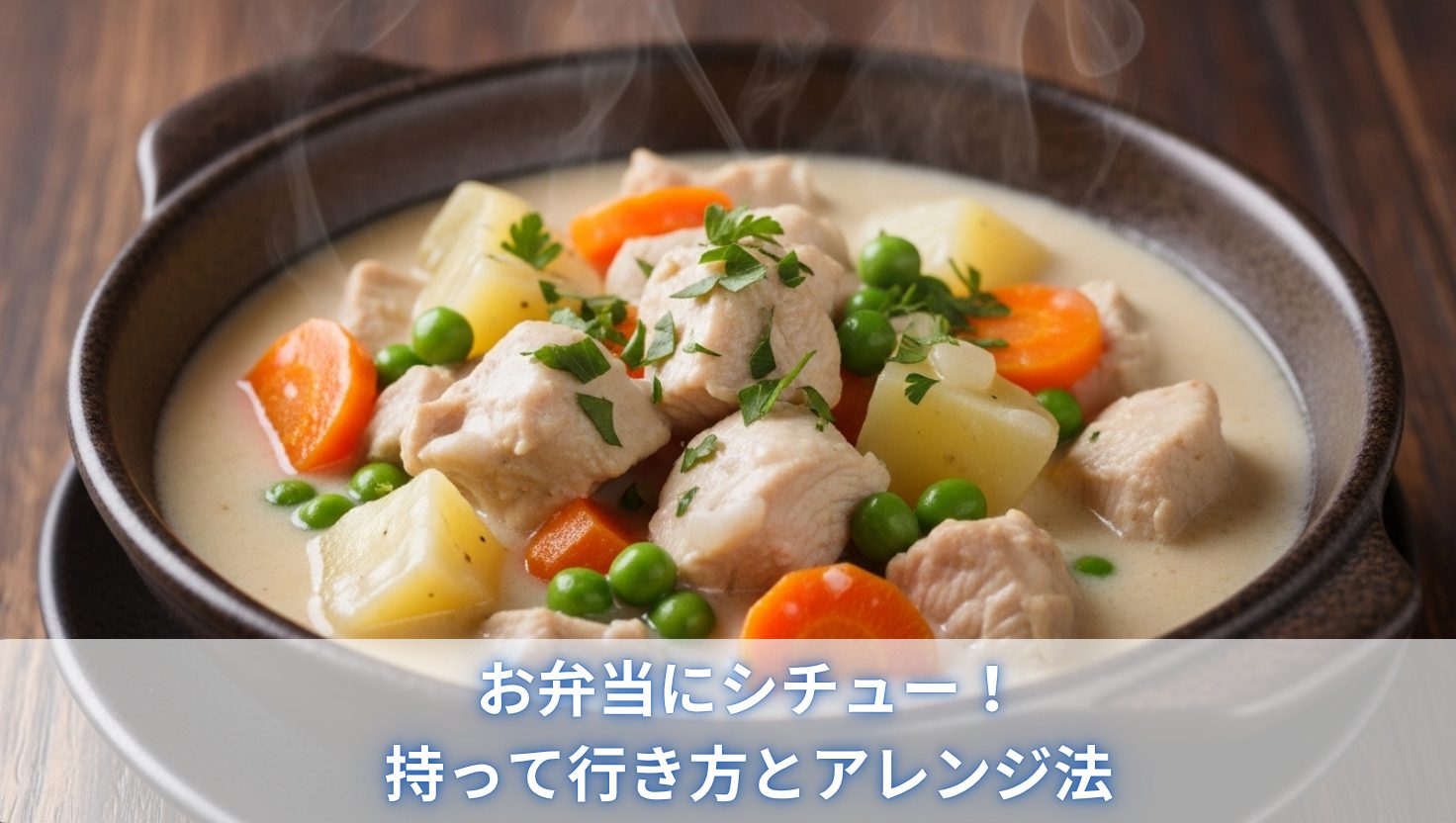 お弁当にシチュー！持って行き方とアレンジ法