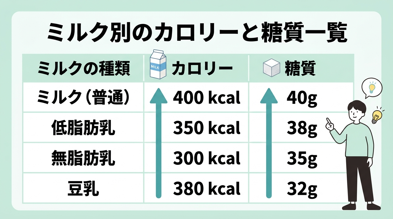 スタバほうじ茶フラペチーノのカロリーと糖質一覧