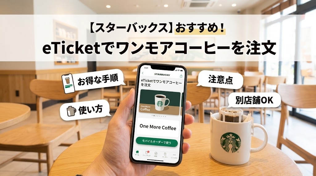 スタバ ワンモアコーヒー モバイルオーダー
