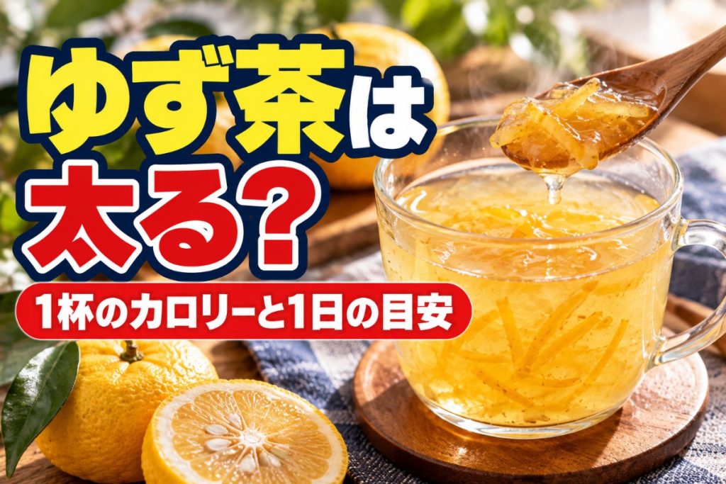ゆず茶は太る？1杯のカロリーと1日の目安